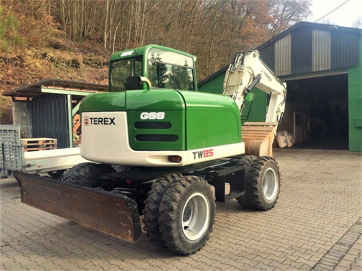 Terex TW85 Mobilbagger