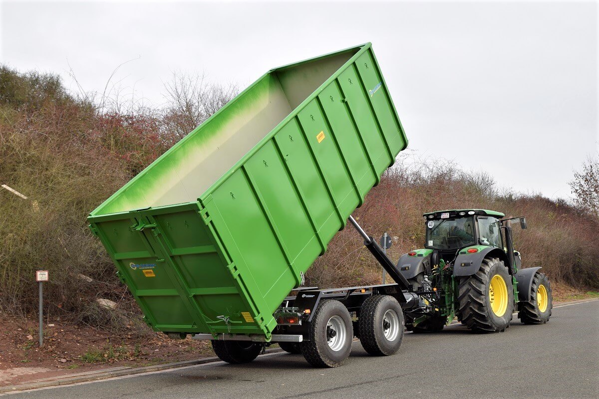 Container mit 31 Kubikmetern Fassungsvermögen 