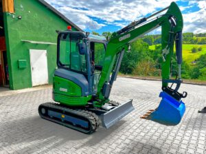 Kompaktbagger XE27E aus dem Hause XCMG