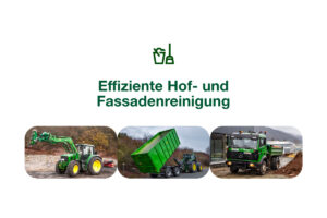Hofreinigung und Fassadenreinigung